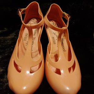 Vivienne Westwood Anglomania+Melissa T-strap Heels